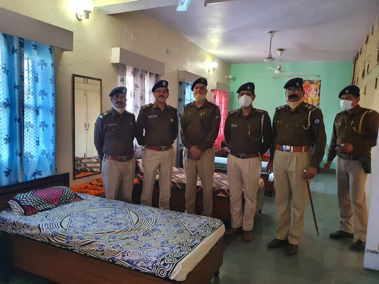 Equipped with modern facilities in Bhawarna Inauguration of Model Constable Housing