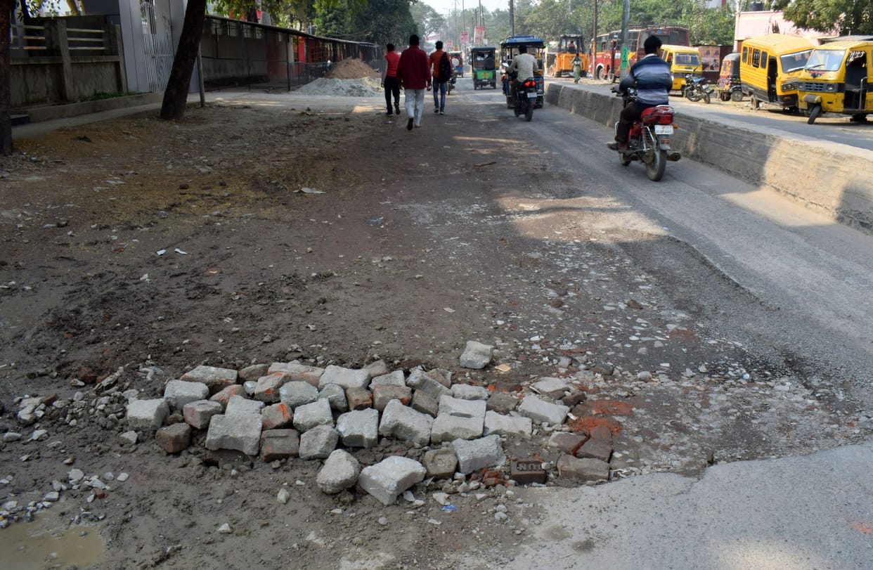 low budget for road repairing