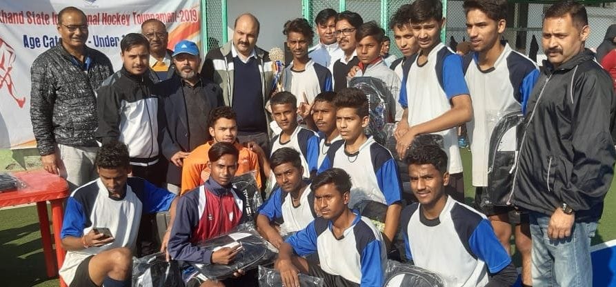 Dhami, who played from Haridwar, was selected in the junior hockey team