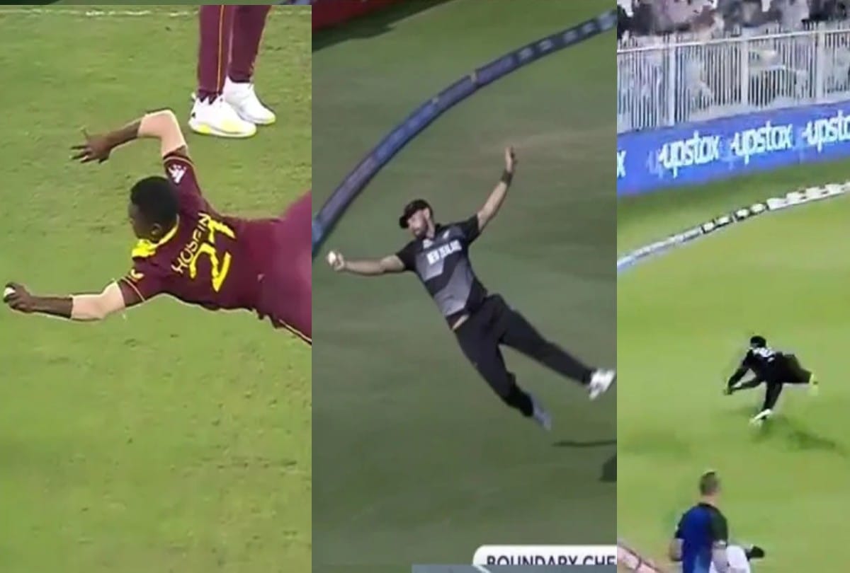 From Devon Conway to Akeel Hossain best catches of T20 World Cup 2021 watch video