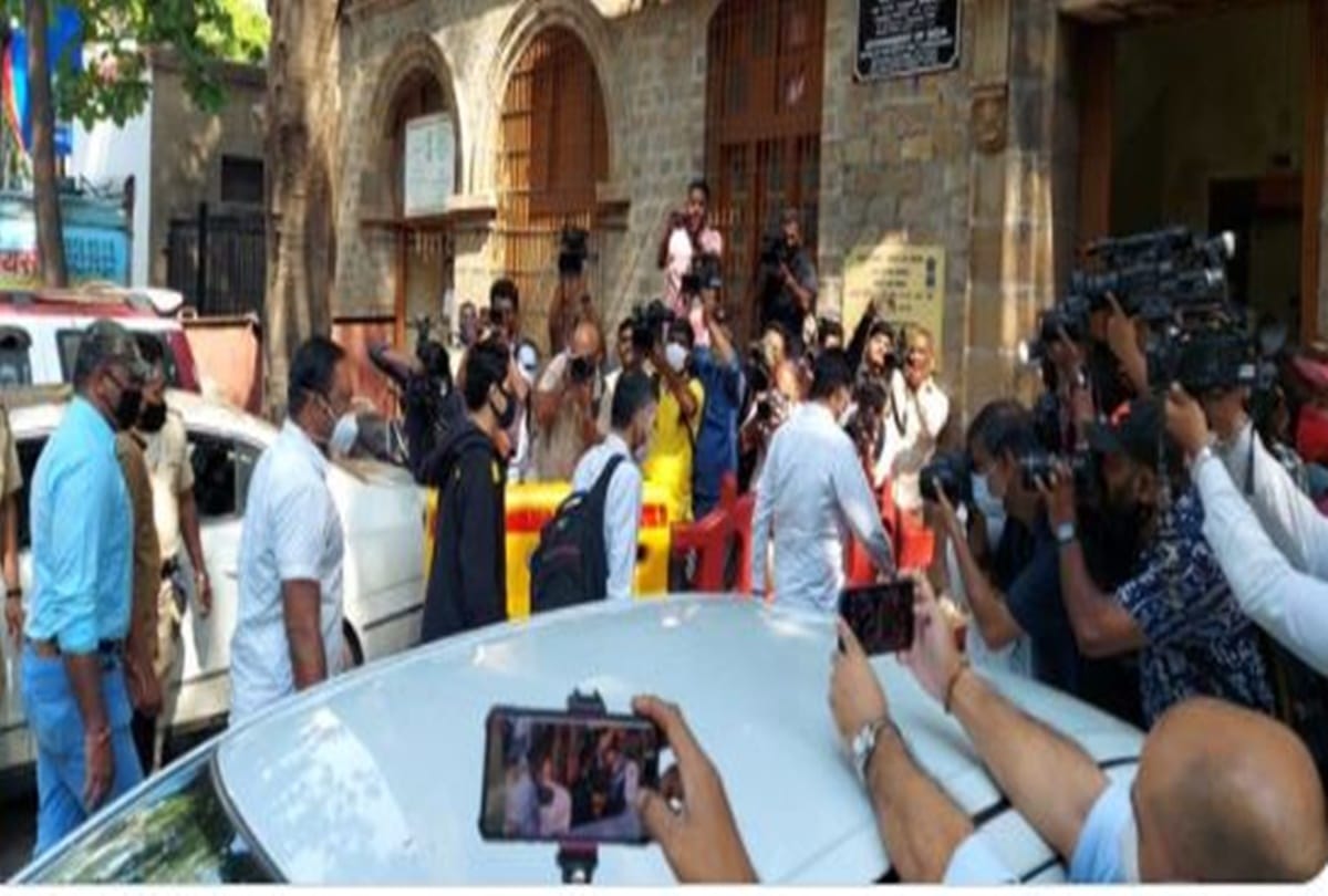 Aryan khan appears before ncb to mark his weekly presence