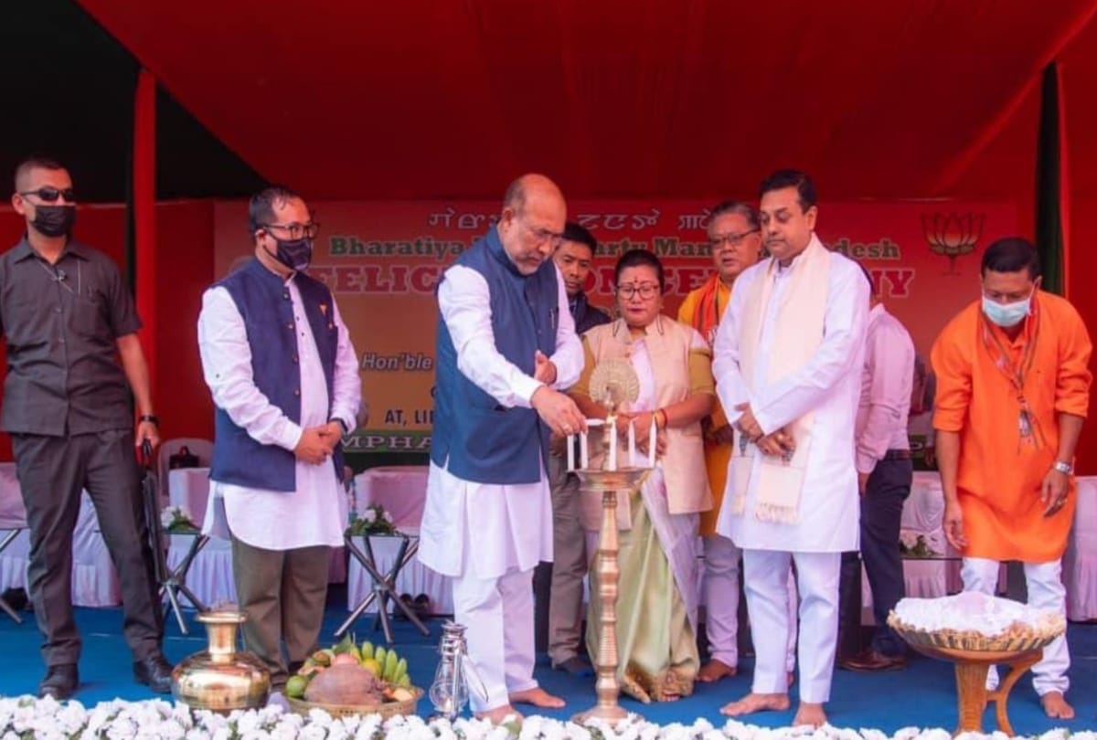 Manipur lone LJP MLA Karam Shyam joins BJP