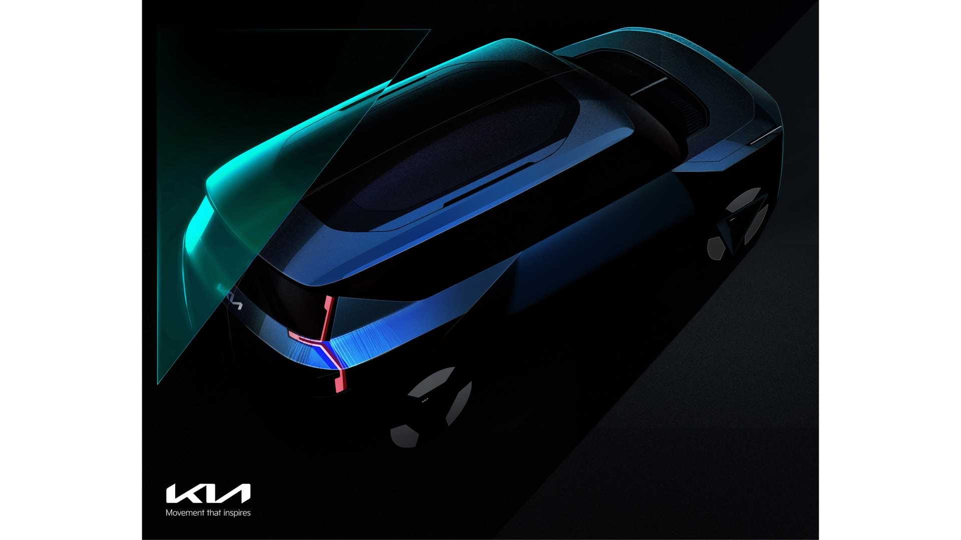 Kia EV9 Concept Teaser global debut on November 17 know details