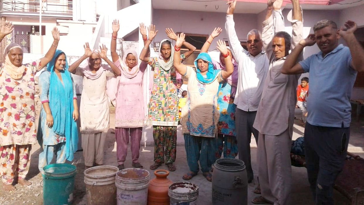 Water crisis in four panchayats of Nalagarh, people compelled to purchase tanker