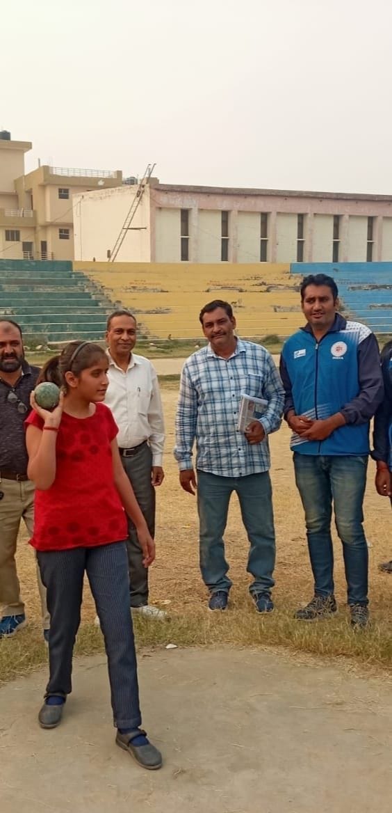 Block level games winning players will now participate at district level