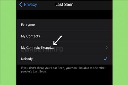 WhatsApp upcoming update gives you more control over your privacy you can decide who can see your last seen