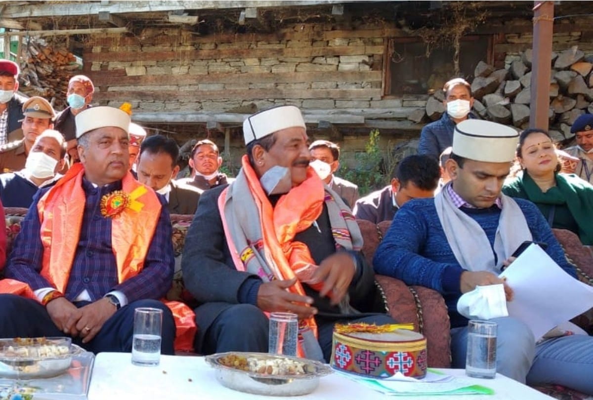 Financial aid for Malana village under mukhyamantri awas yojana himachal pradesh