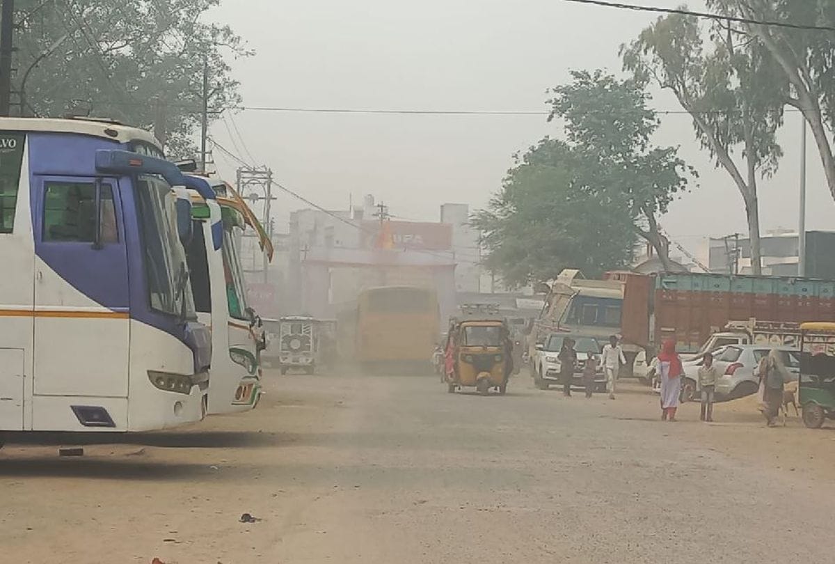 Vrindavan Air Quality Index at dangerous level in Mathura