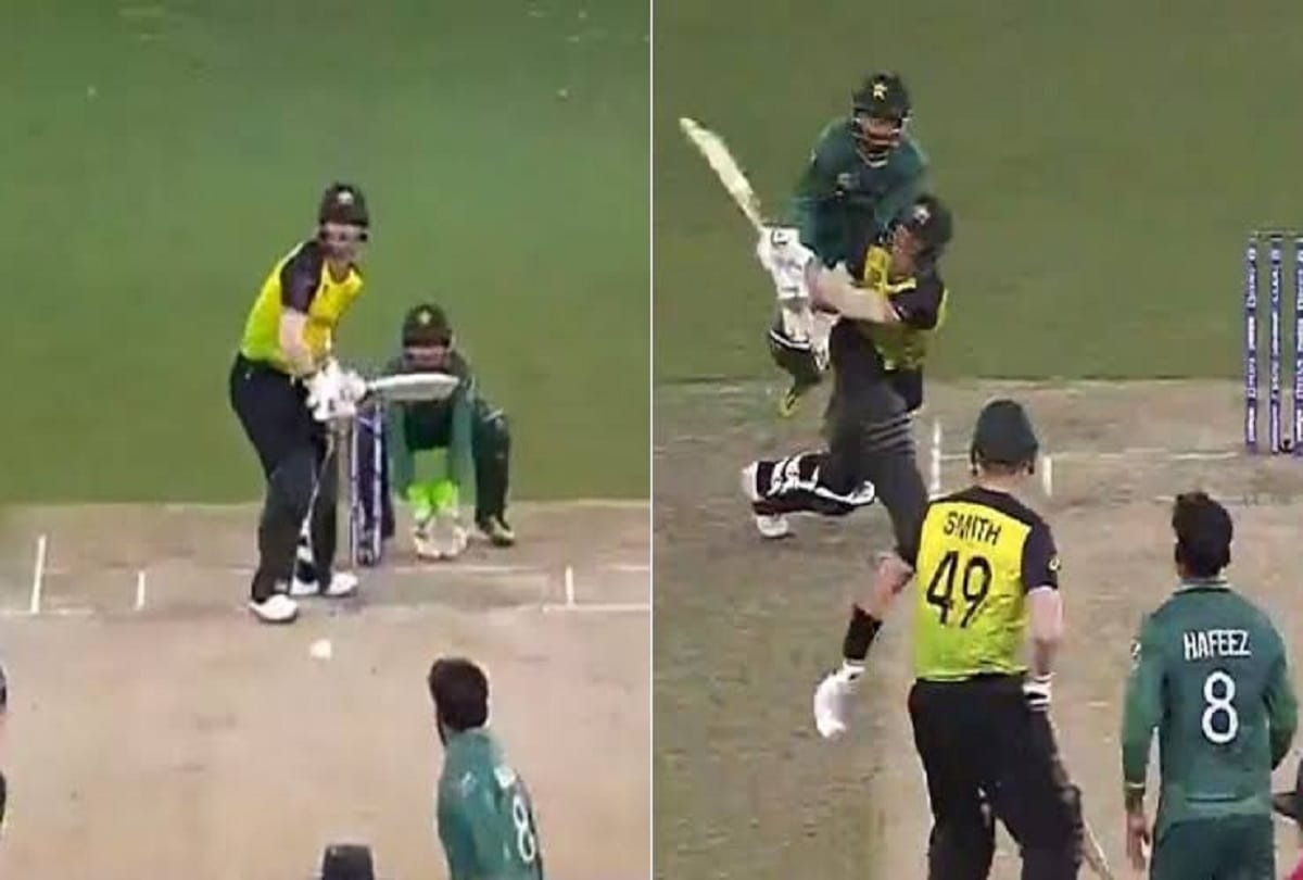 T20 World Cup 2021 AUS vs PAK Gautam Gambhir questions David Warner spirit of game over double bouncer six of Mohammad Hafeez ball
