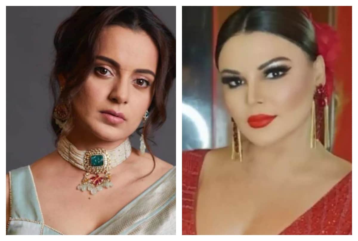 rakhi sawant called kangana ranaut gaddar over her azadi statement