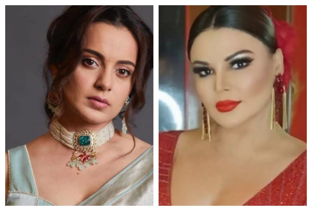 rakhi sawant called kangana ranaut gaddar over her azadi statement
