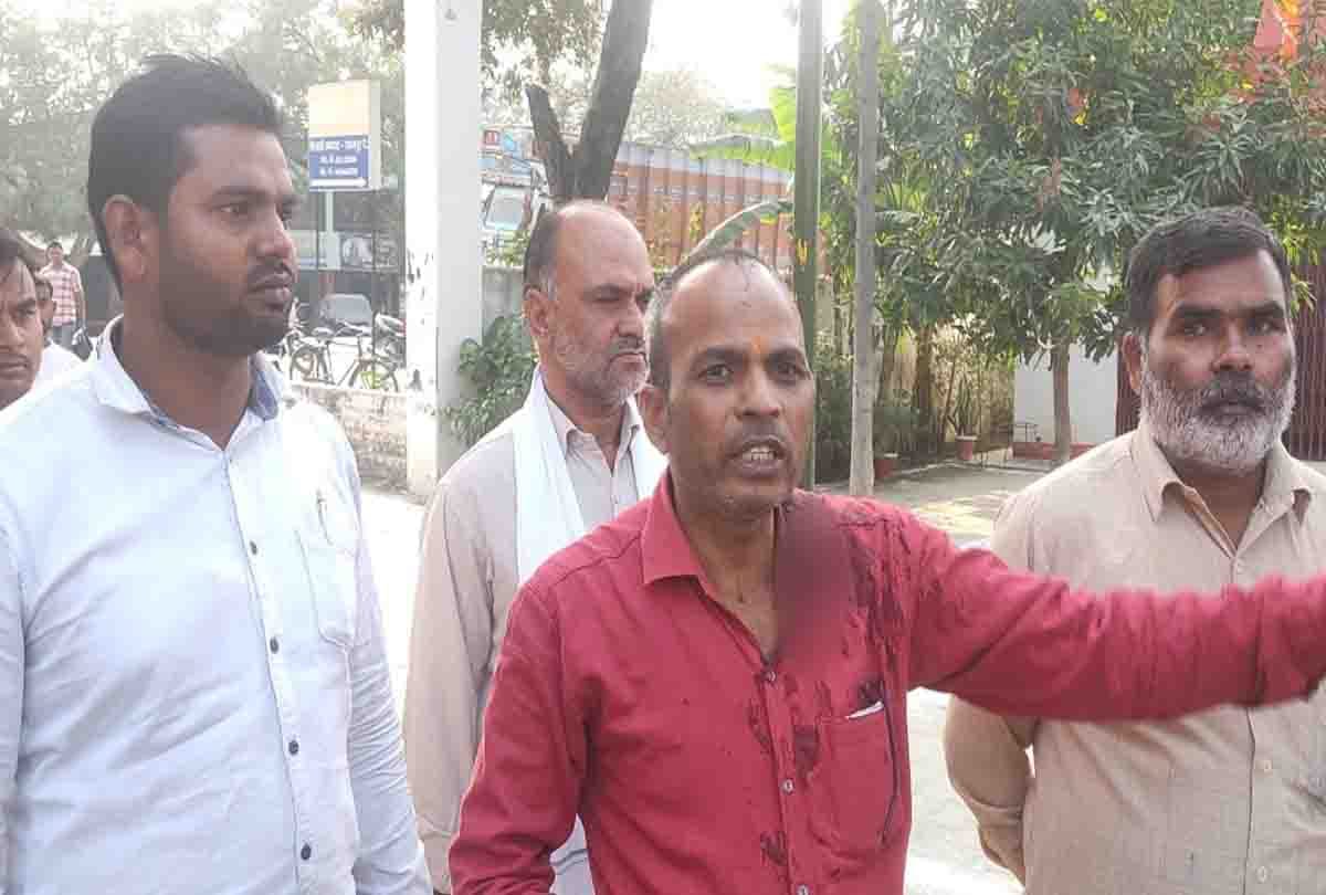 Kanpur Dehat: Beat up with BJP leaders