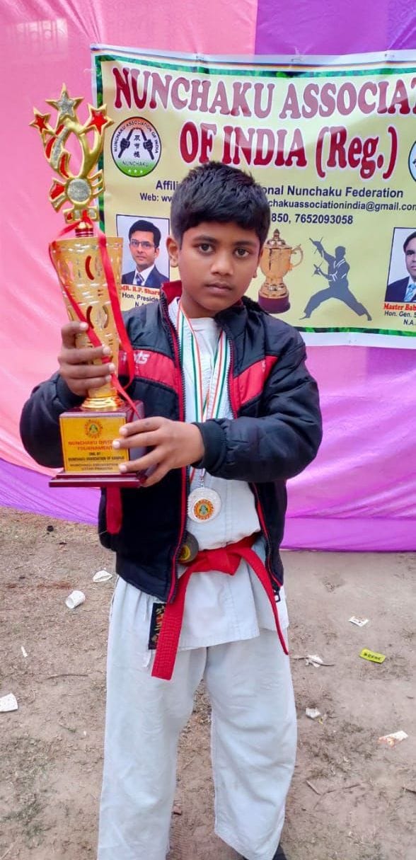 Children's Day Special: Gold and Bronze achieved in Karate
