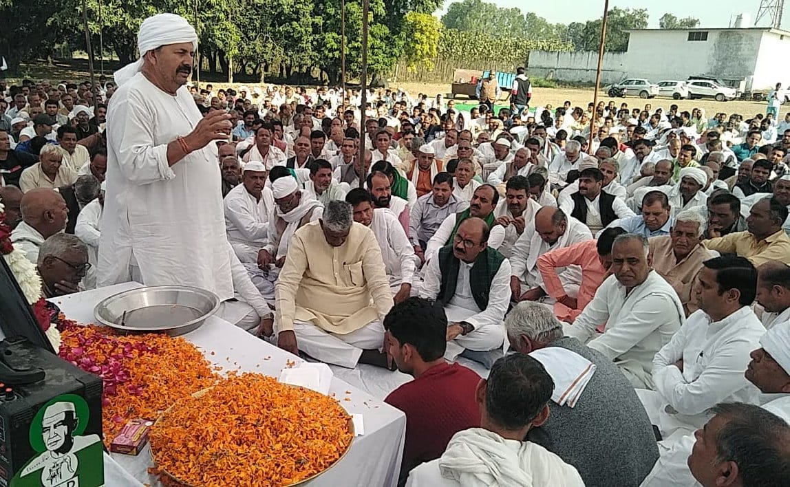Tribute paid to BKU state secretary in ritual turban
