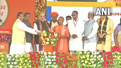 amit shah visit today in azamgarh up : lay foundation stone of state university and address public meeting in azamgarh