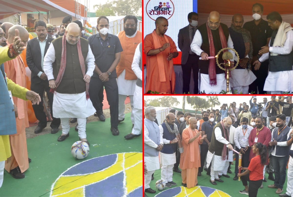 Amit shah says cm yogi resolve to form government again in basti