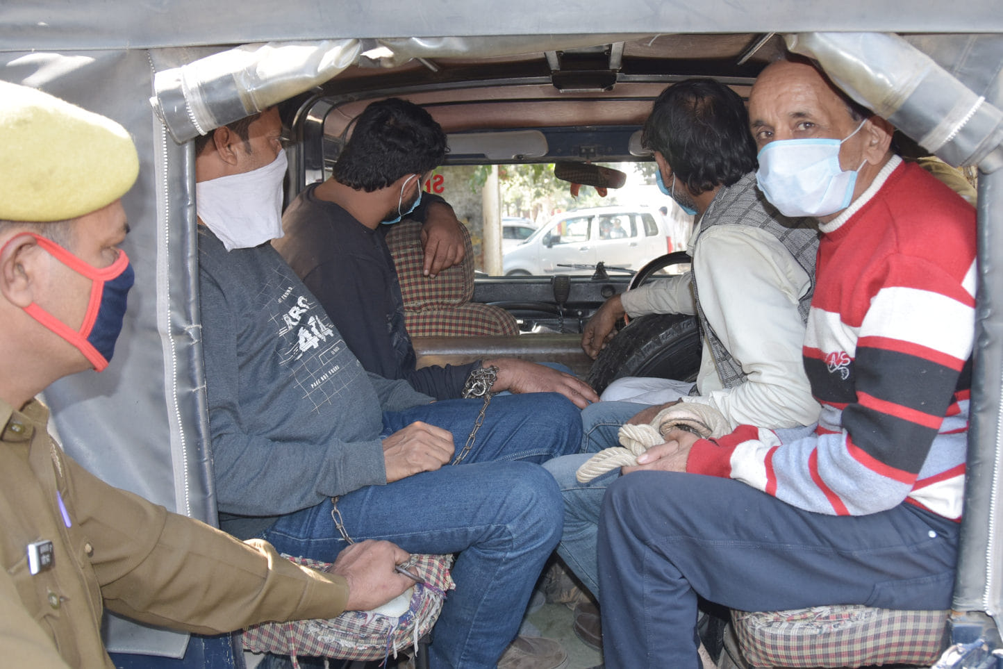Five accused of interstate vehicle theft gang arrested
