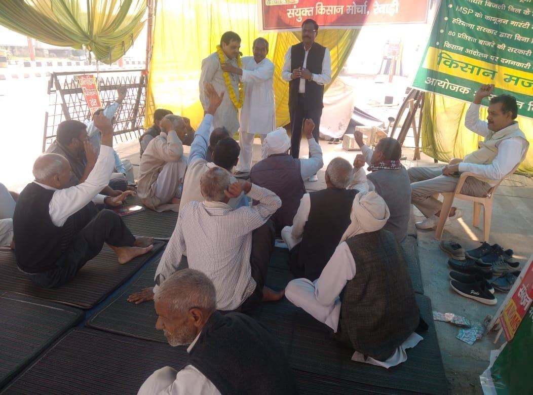 Protesters continue to protest against agriculture law