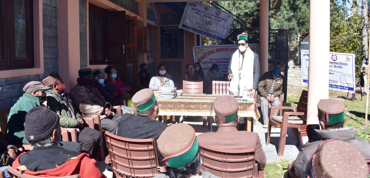 legal awarness camp in duni panchyat rekangpeo