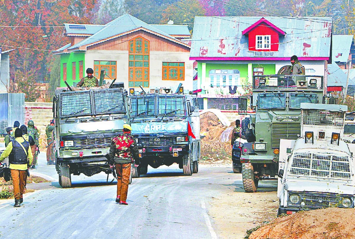 Security forces foiled the conspiracy of fidayeen attack in Srinagar, the responsibility was handed over to the slain terrorist Amir