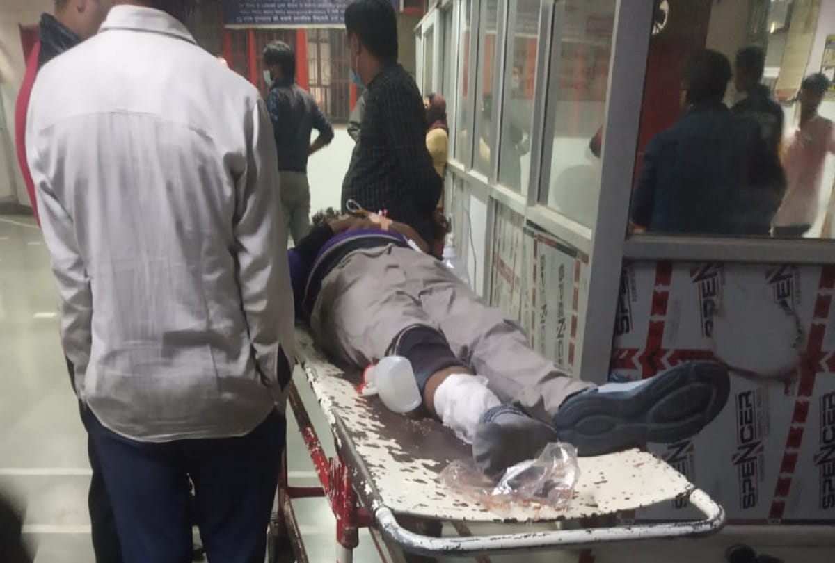 drunk miscreant fire on young man in aishbagh