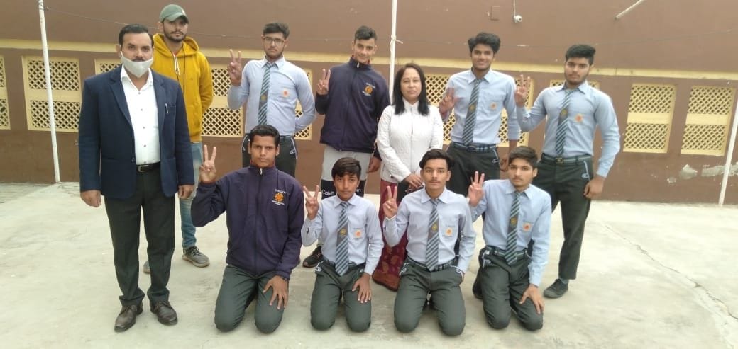Students did commendable performance in block level competition
