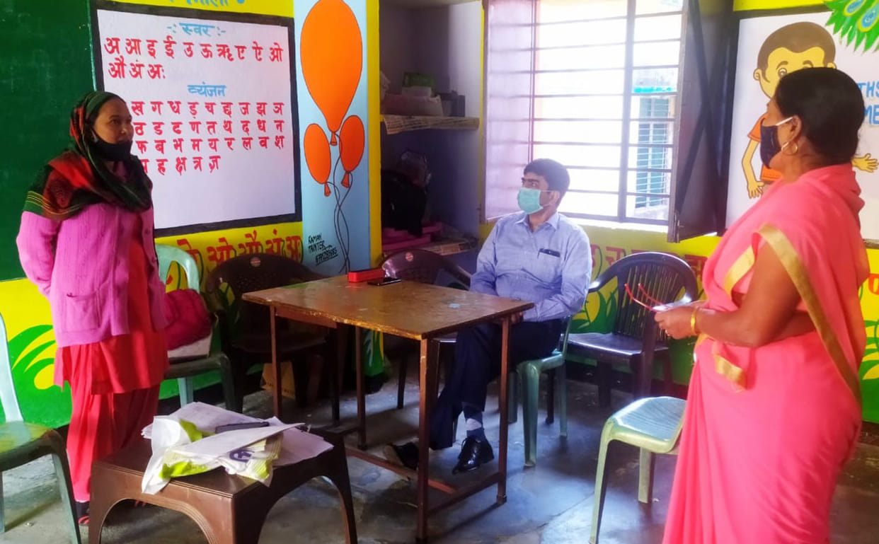 District Magistrate inspected the revision campaign