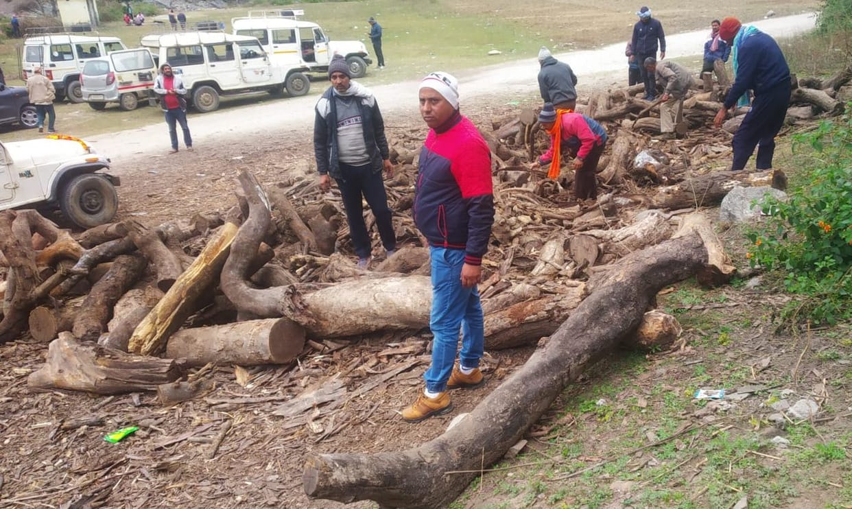 No More Wood in Rameshwar Ghat