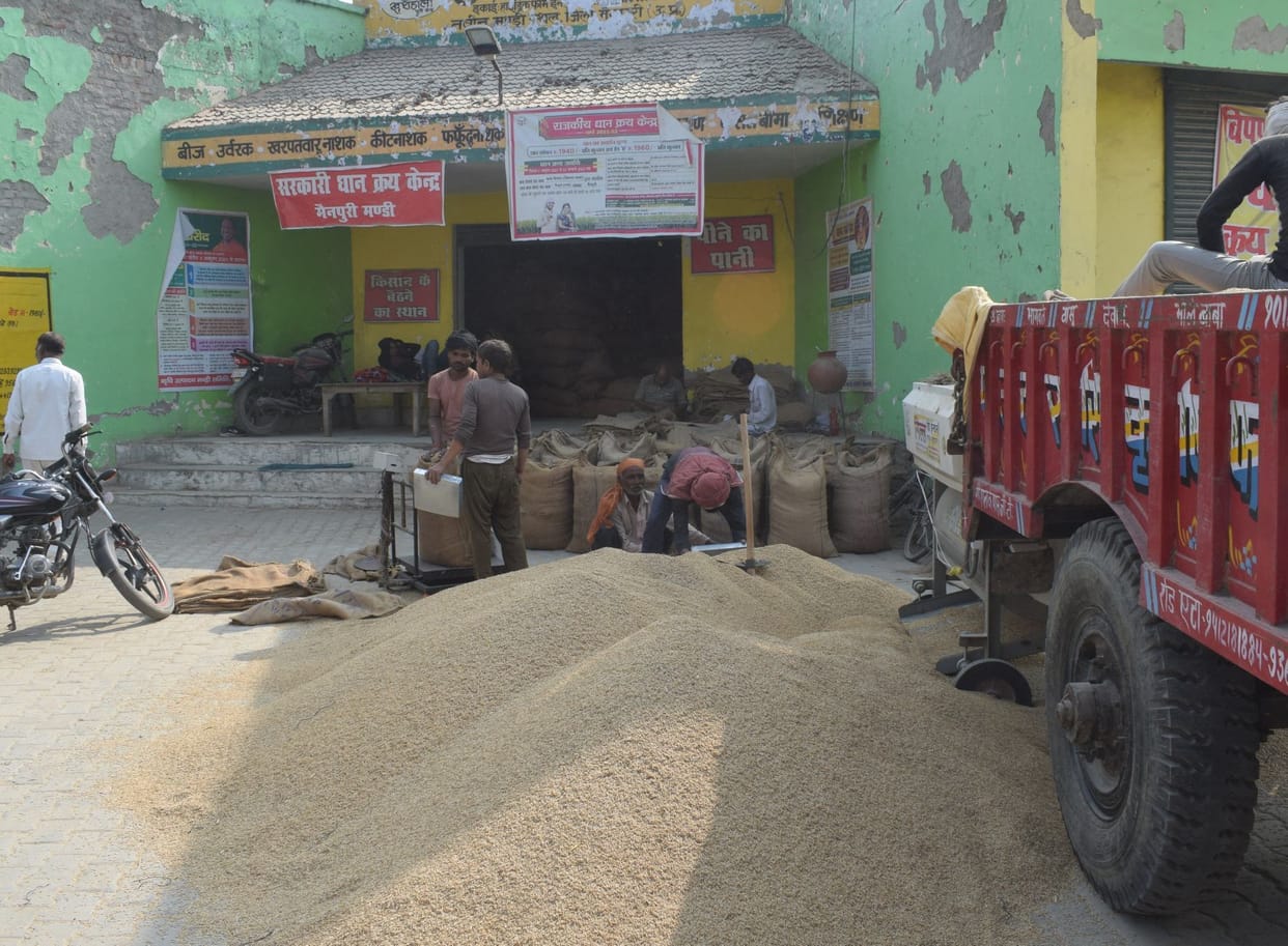 If DM tightened, then paddy purchase started at the purchasing centers