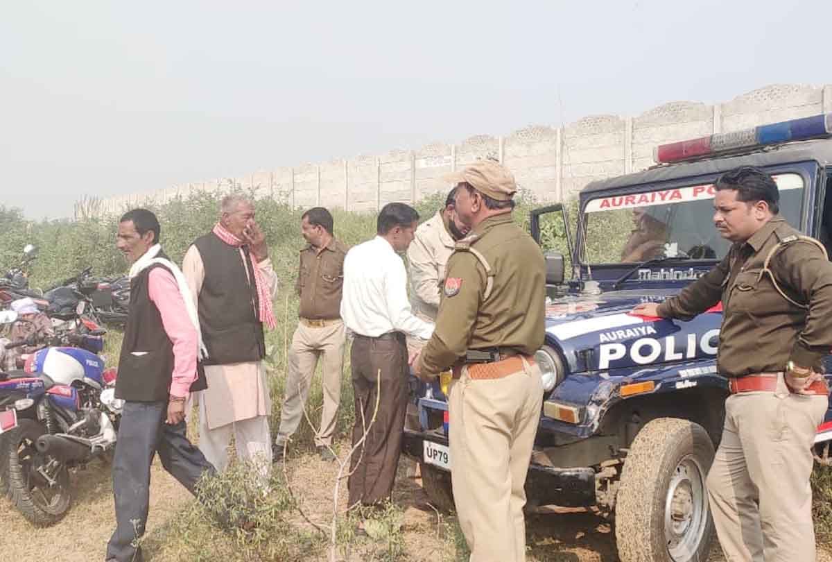 Auraiya: Truck driver body found in under-construction house, accused of murder, police engaged in investigation