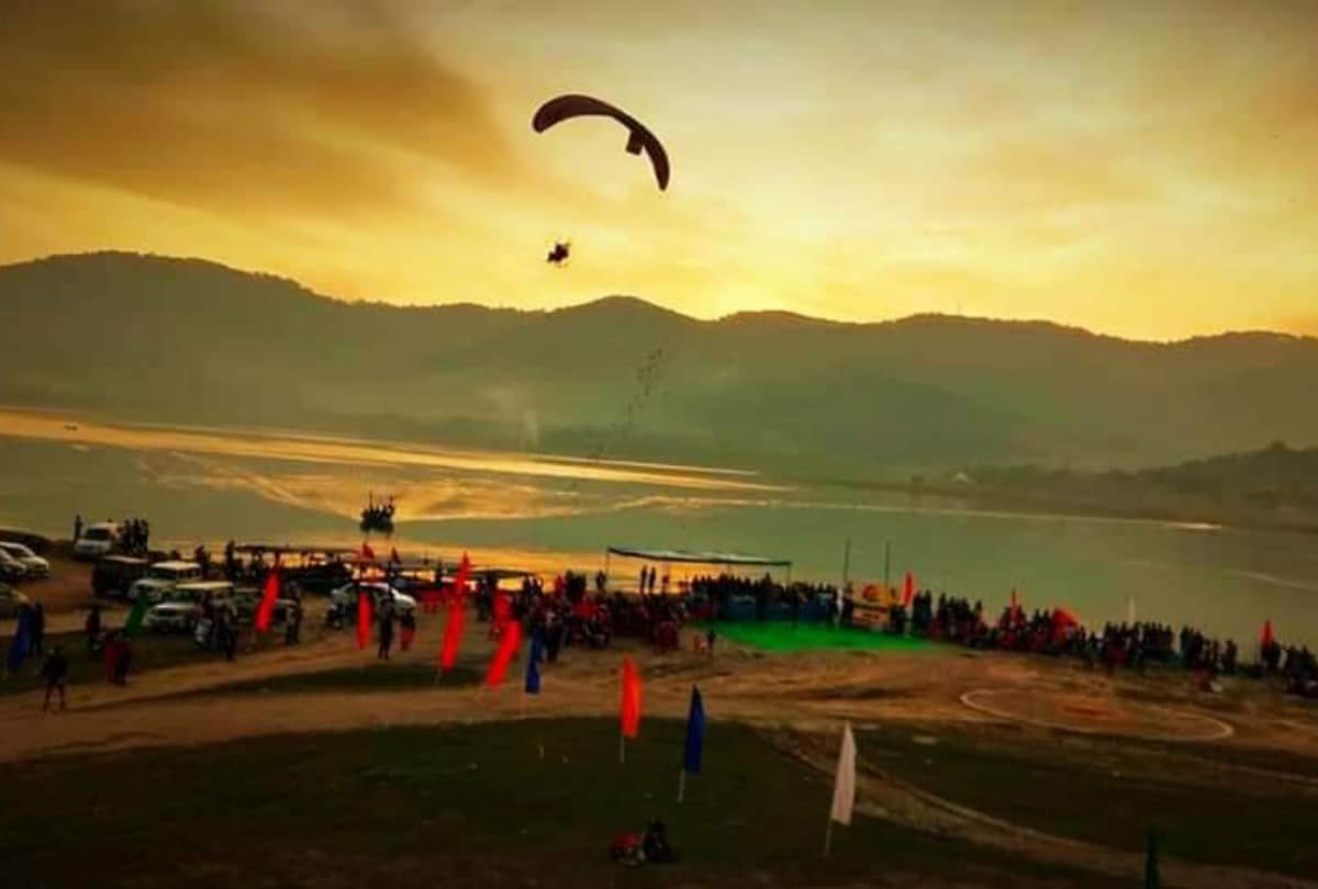 Bandla dhar Acro Paragliding Site In Bilaspur listed in world top three scenic Paragliding Sites