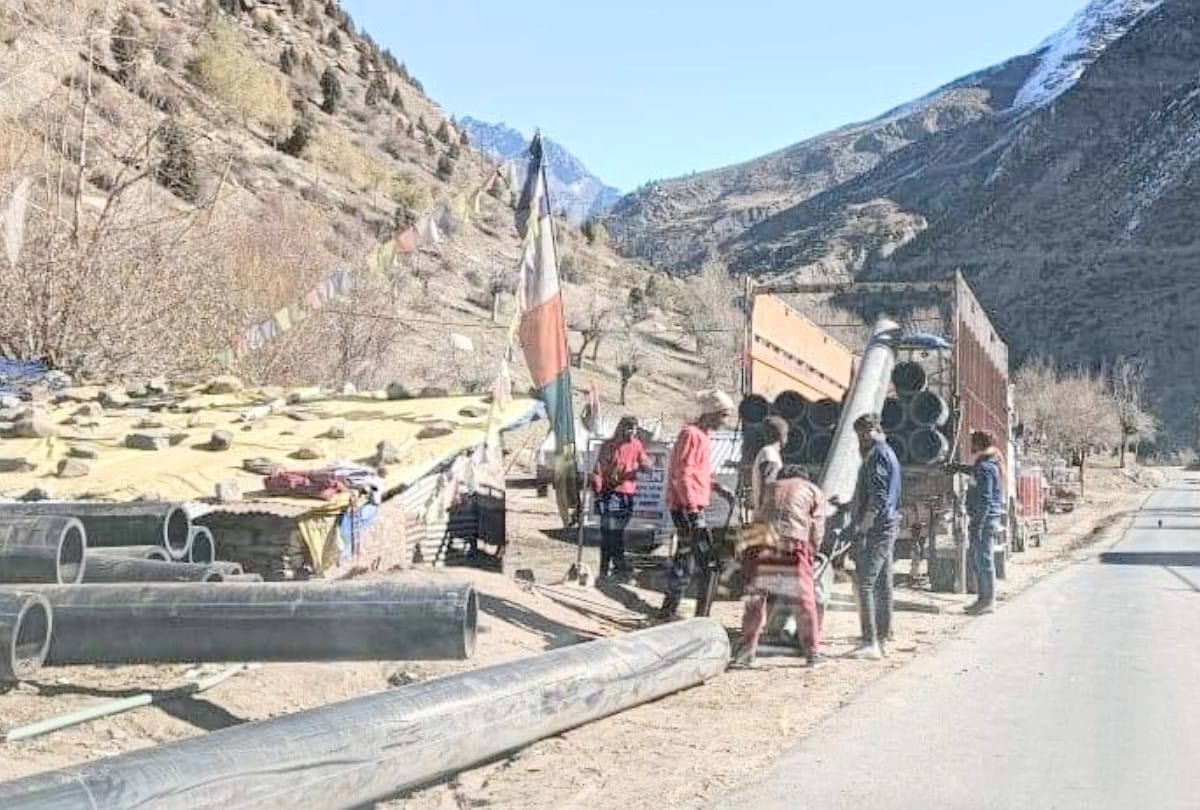 irregularities in irrigation scheme  in lahaul himachal pradesh