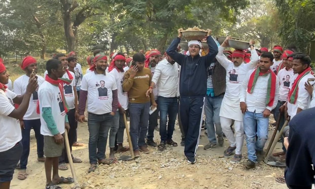 Case filed against MLA and four, also against 100 unknown