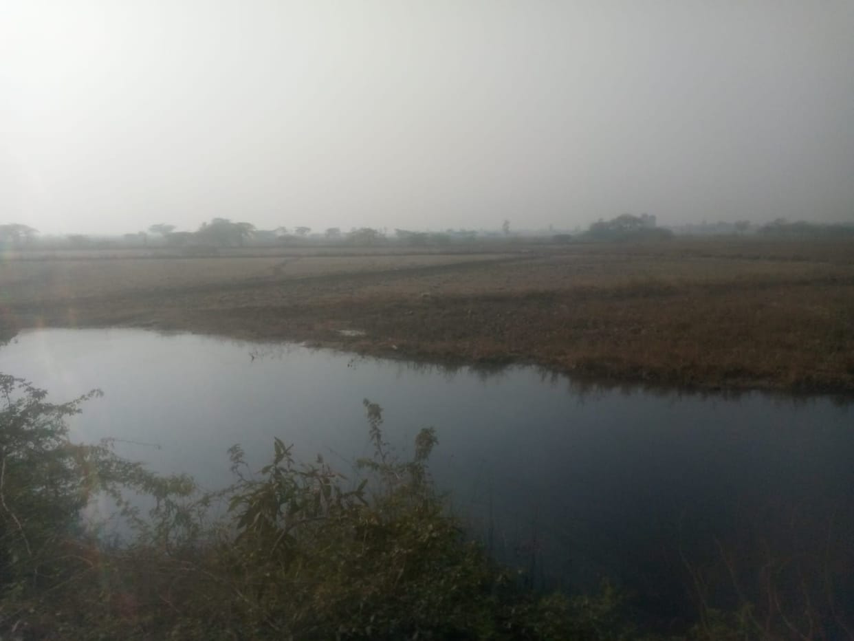 Water filled in thousands of acres of agricultural area, sowing is not possible