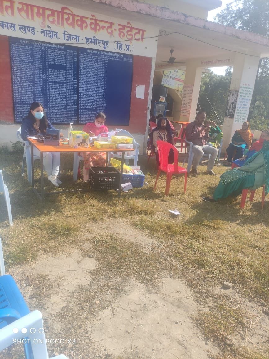 14 people infected in the district, one died