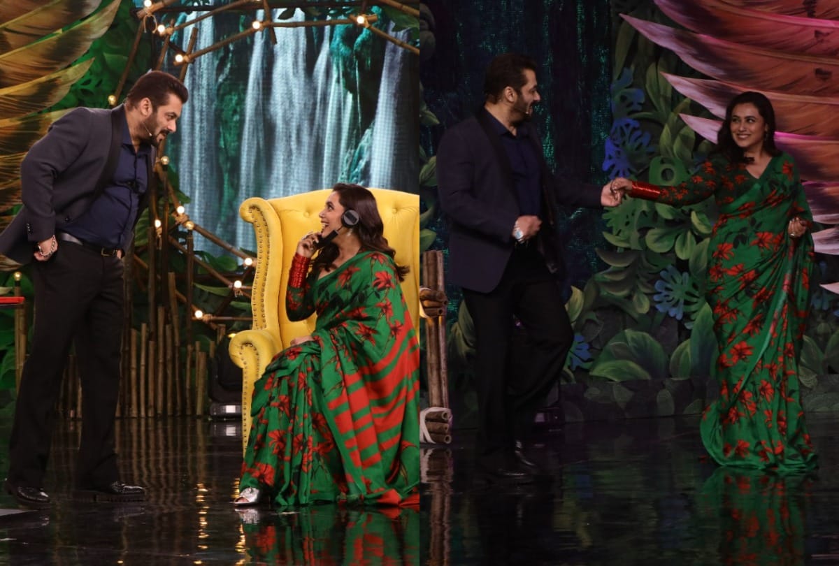bigg boss 15 salman khan Rani Mukerji shares old memories Sharvari Wagh Siddhant Chaturvedi give keechad task to housemates