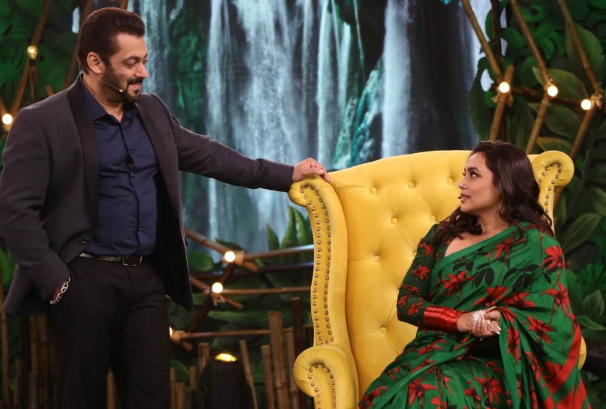 bigg boss 15 salman khan Rani Mukerji shares old memories Sharvari Wagh Siddhant Chaturvedi give keechad task to housemates