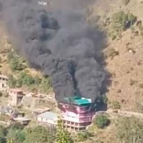 fire inccident in shwad aani