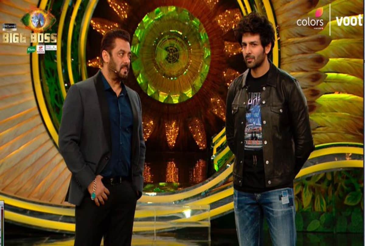 Bigg Boss 15: Kartik Aryan reached the show and became a reporter did live reporting of the house Salman Khan pulled up like this