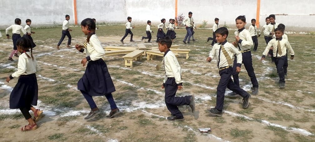 Competitions held in MS Modern Public School on the eve of Children's Day