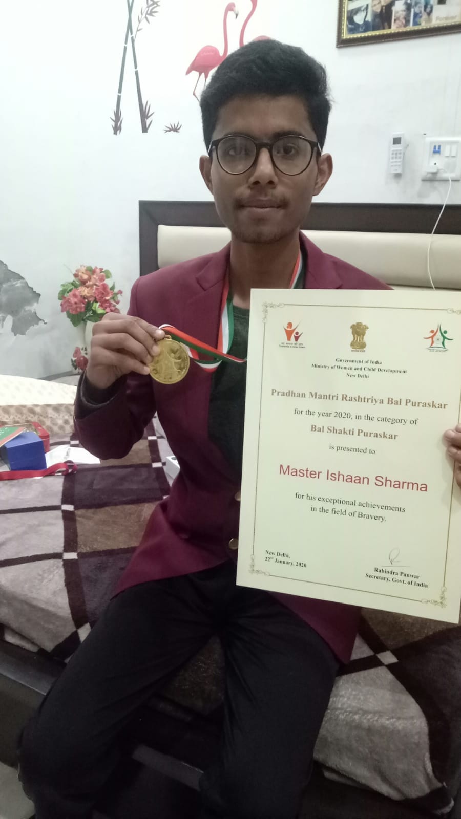 Baal Veer Ishaan shines his name abroad, Yamunanagar