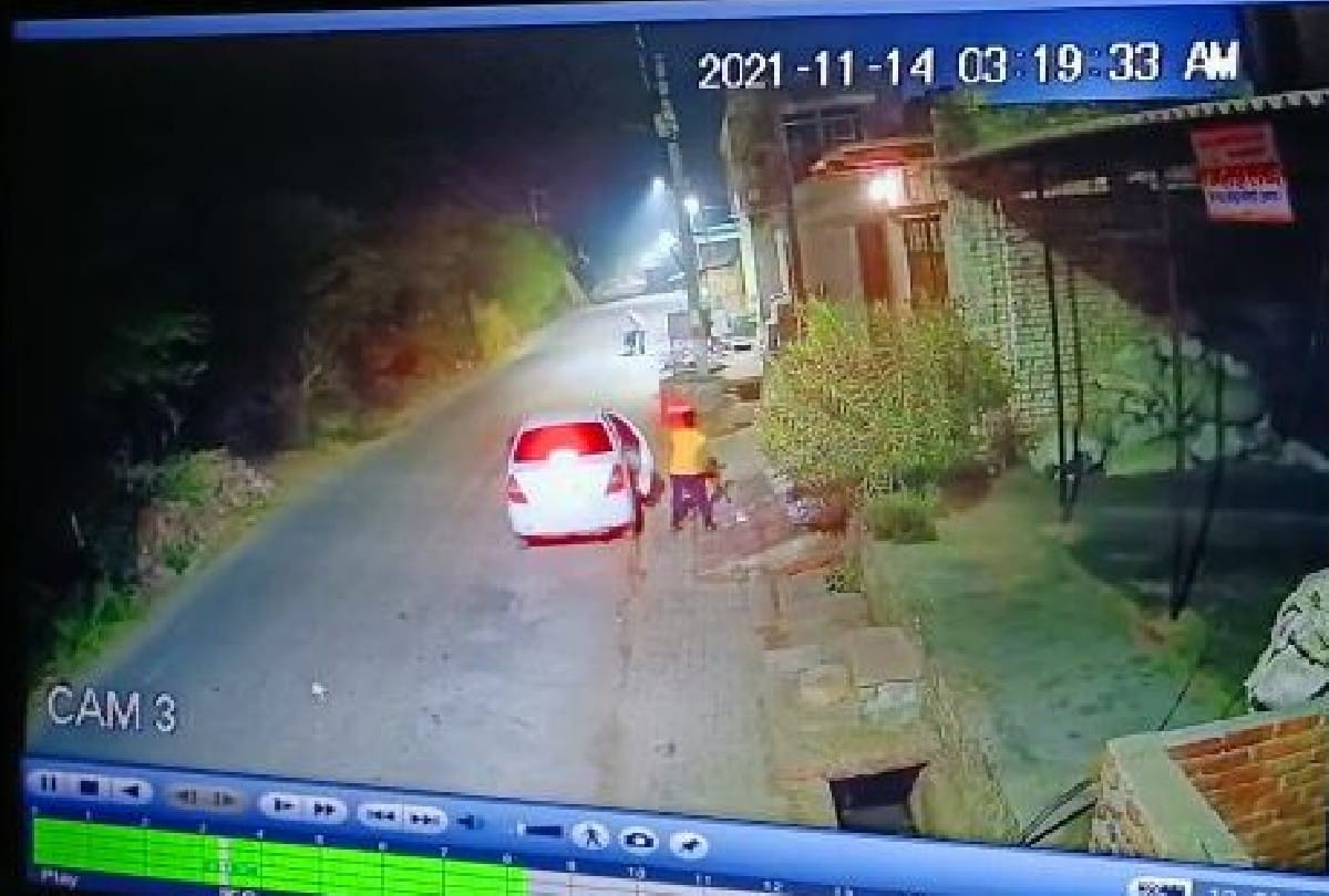 thieves stole four goats from the car in agra