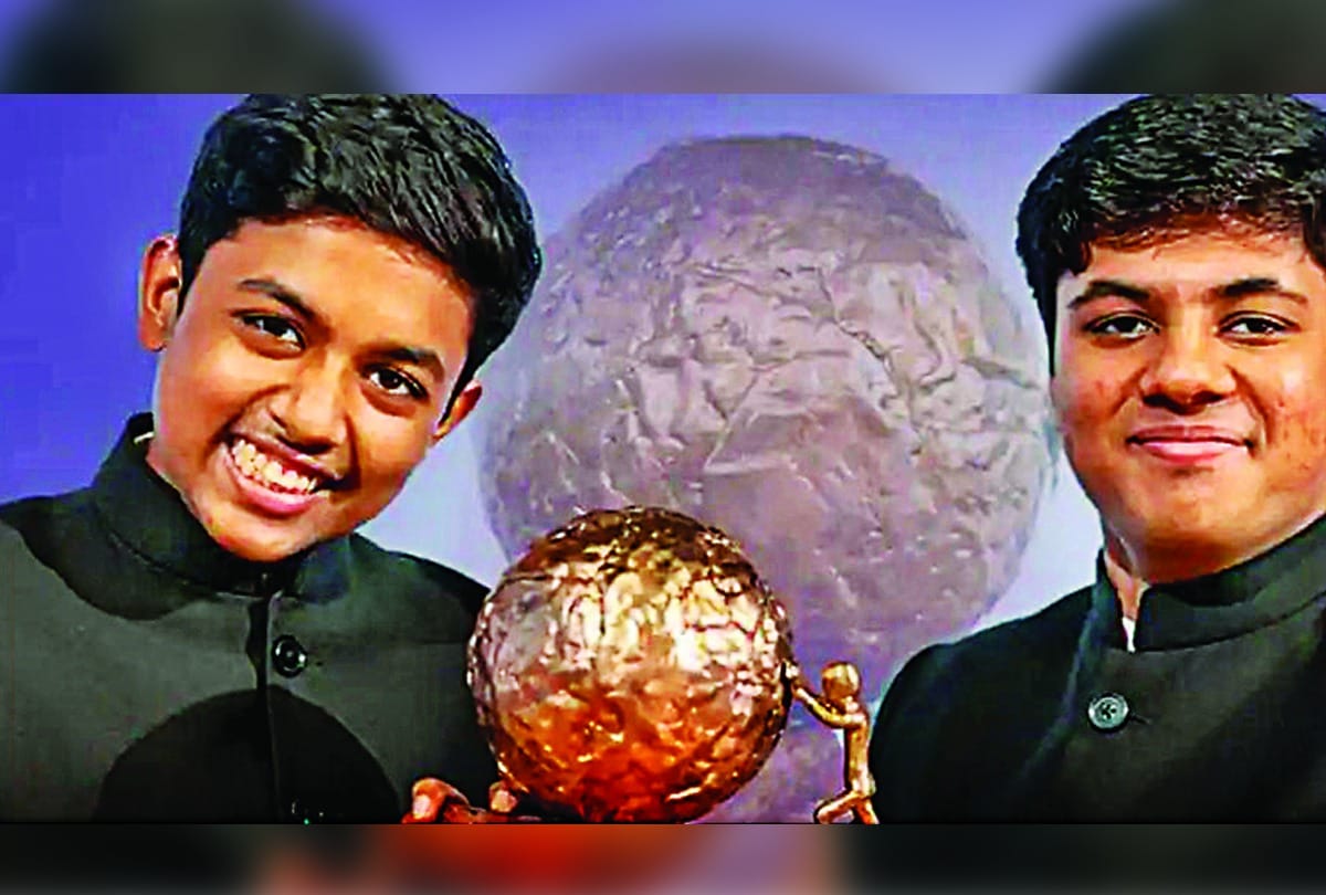 Indian brothers Vihaan and Nav Agarwal win International Children Peace Prize