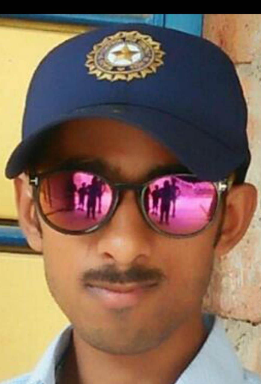 Dinesh's selection in the state cricket team