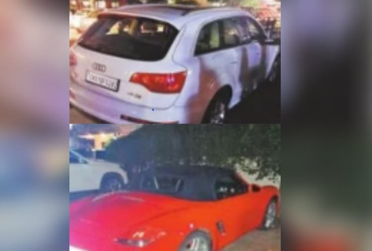 police raid to arrest Ramlal son and daughter five expensive cars seized