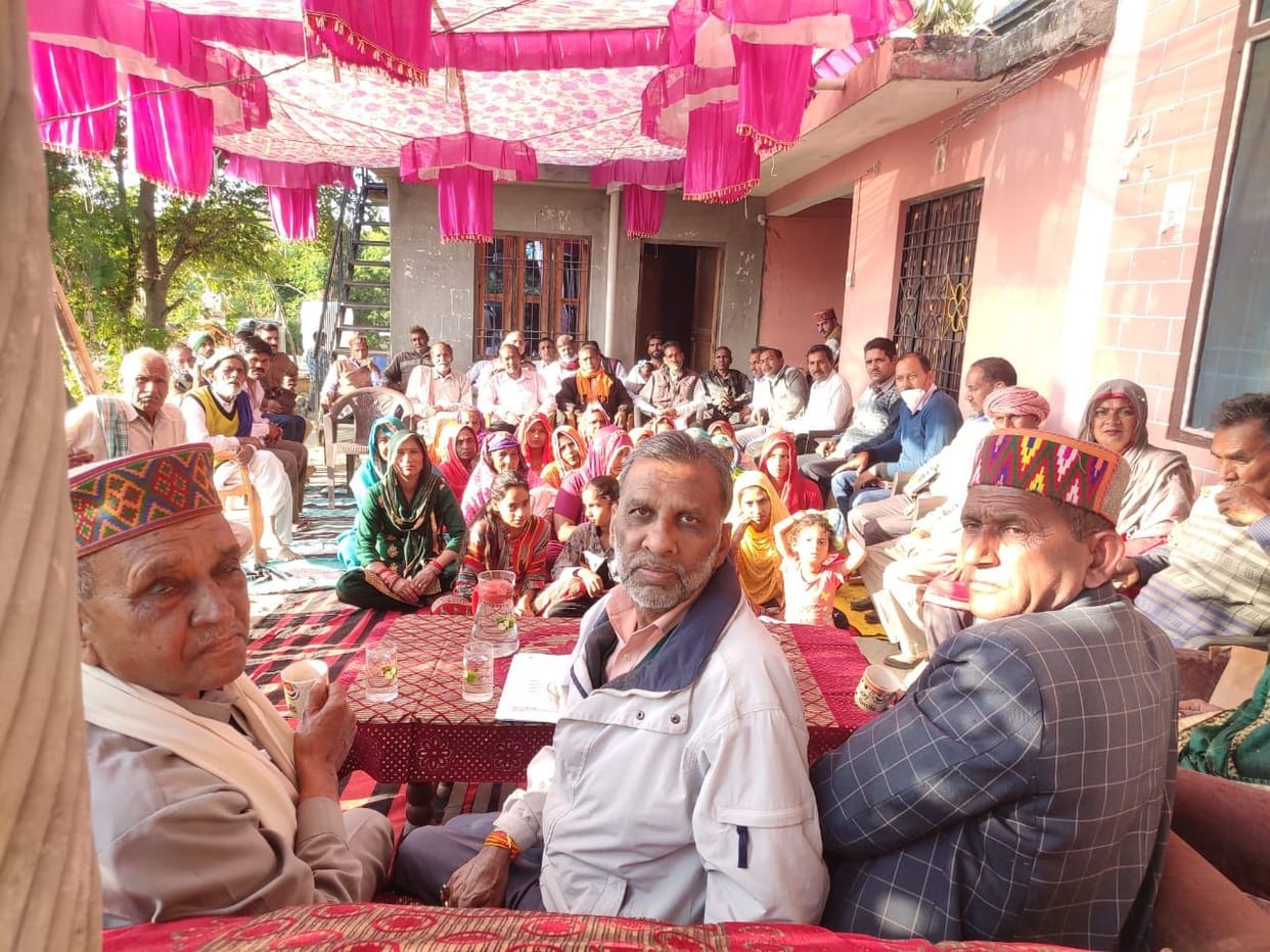 MLA Katwal listened to public problems in Gram Panchayat Kuljyar