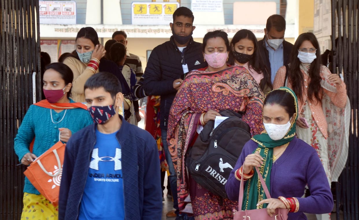 Thousands of candidates gave teacher eligibility test in the district