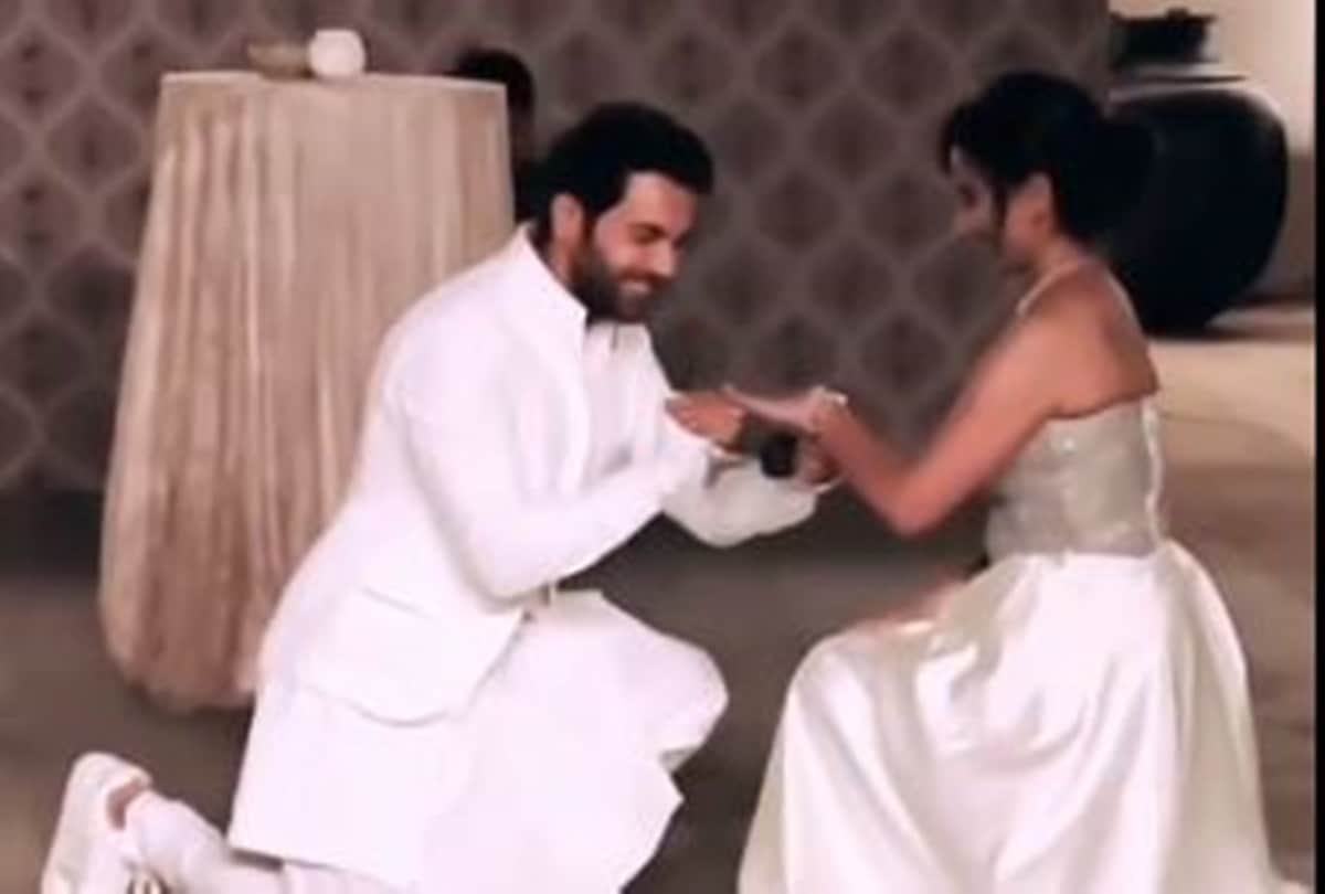 Rajkummar rao and patralekha got engaged will get married on 14 november see cute video