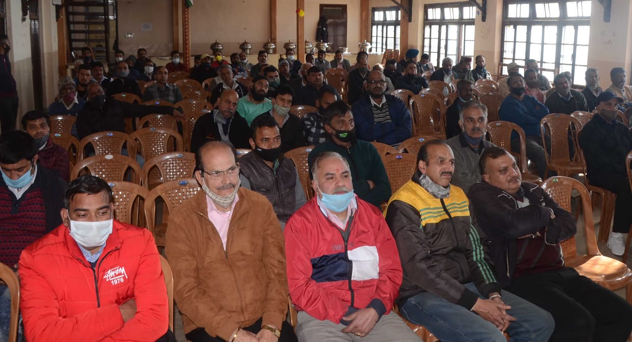 meeting of shop keeper union