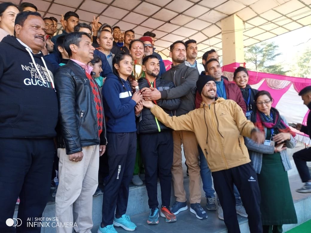 Hamirpur Runner Up in State Level Cross Country Competition